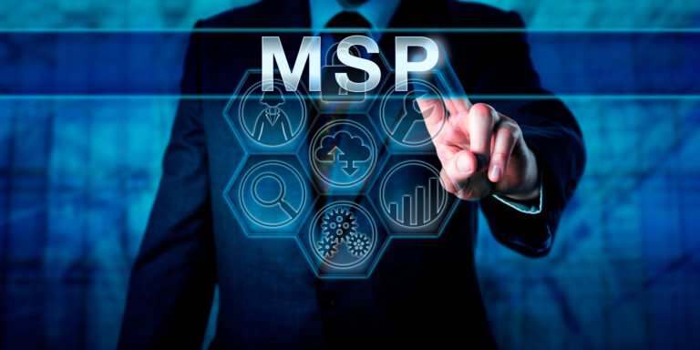 Information technology concept for a managed service provider assisting in the migration to the cloud.